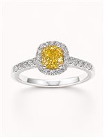 Anello Donna in Oro bianco Diamante Vidali Gioielli ANOR-100-34